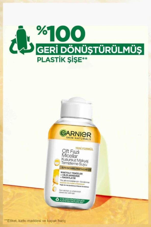 Garnier Çift Fazlı Micellar Kusursuz Makyaj Temizleme Suyu 100ml - 5