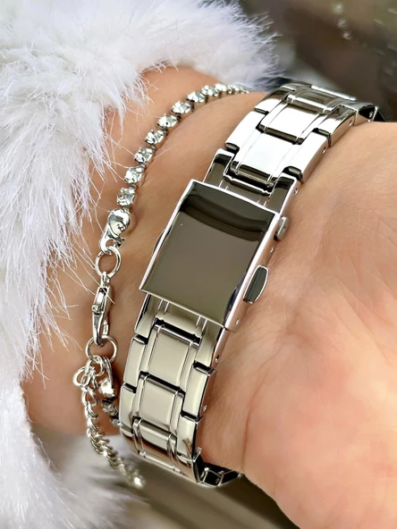 Ferrucci FC.14215M.01 Çelik Kordon Kadın Kol Saati - Resim 2