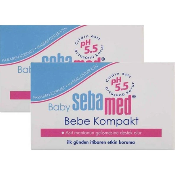 Sebamed Baby Compact Sabun 100 gr x 2 Adet ürün görseli 1