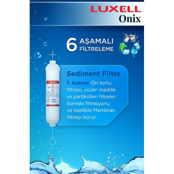 Luxell Lxs-P0 Onix Kompakt Pompasız Su Arıtma Cihazı - 5