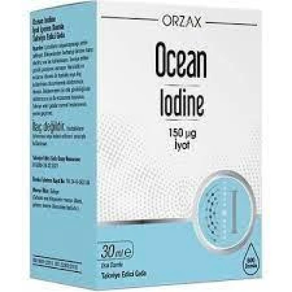 Ocean Iodine 150 MCG Damla 30 ml ürün görseli