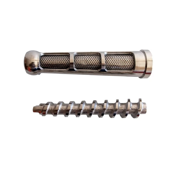 Enazon 22 No Et Kıyma Makinesi (1,5 Kw 2,0 Hp) Yedek Ayna Bıçak Salça ve Sucuk Aparatı Hediyeli - Resim 4