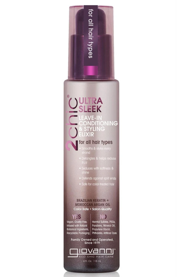 Giovanni 2chic Ultra Sleek Şekillendirici Saç Bakım Serumu 118ML