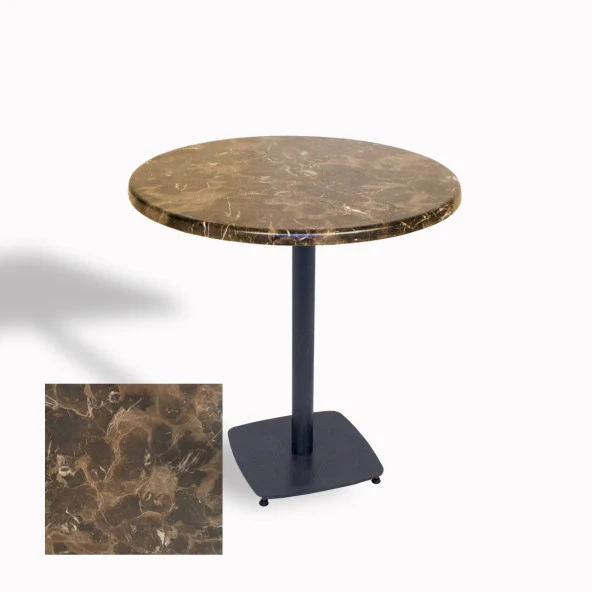 Egos Werzalit Yuvarlak Masa 70cm - Karacabey Mermer ürün görseli