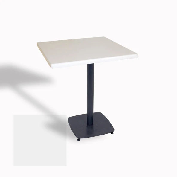 Egos Werzalit Kare Masa 70x70 - Beyaz ürün görseli