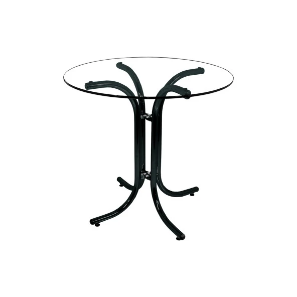 Ofis Toplantı Masası Cam Mega ESB Yuvarlak ürün görseli 1