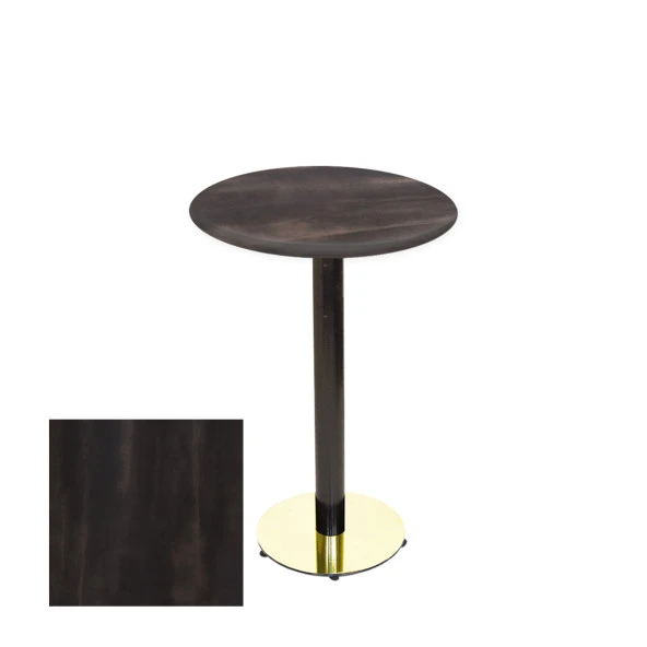 Bistro Masa (Karanfil Gold Werzalit Yuvarlak Q 60cm) - Rocked