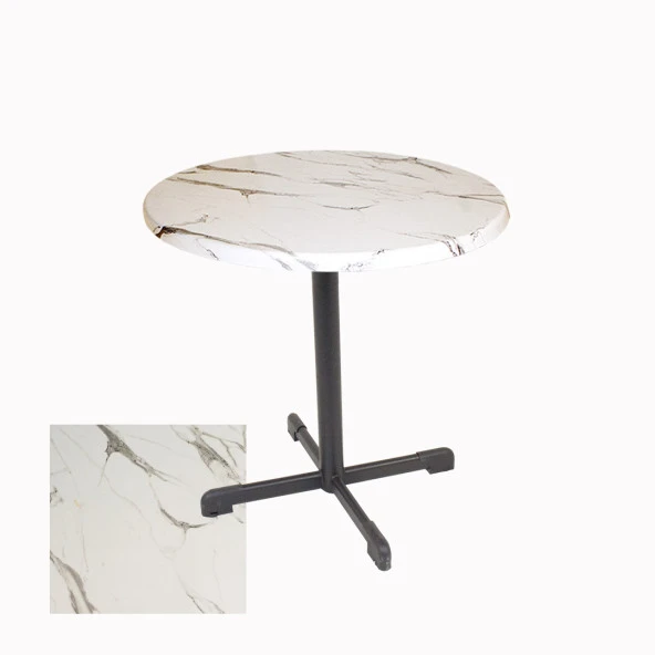 Halley Werzalit Yuvarlak ESB Mutfak Masası Q 70cm  - Afyon Mermer ürün görseli