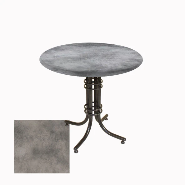 Buket Werzalit Yuvarlak ESB Mutfak Masası 80cm  - Copperfield ürün görseli