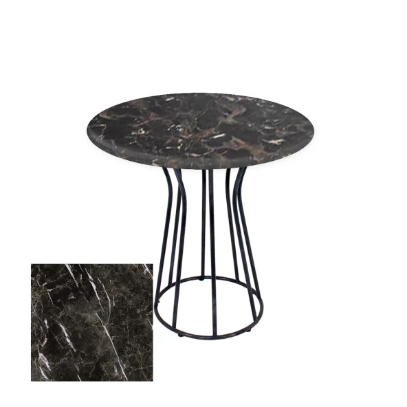 Palermo Werzalit Yuvarlak ESB Mutfak Masası Q 80cm - Teramo ürün görseli