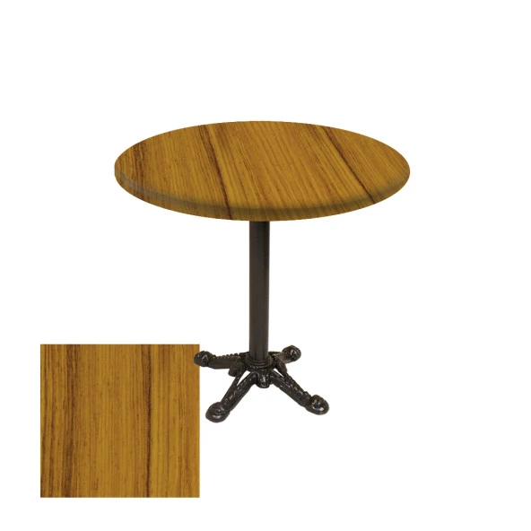 Çipa Werzalit Yuvarlak Masa Q 90cm ESB -Real Teak