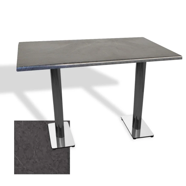 Karanfil Werzalit Masa (80x140) - Grey Marble - 1
