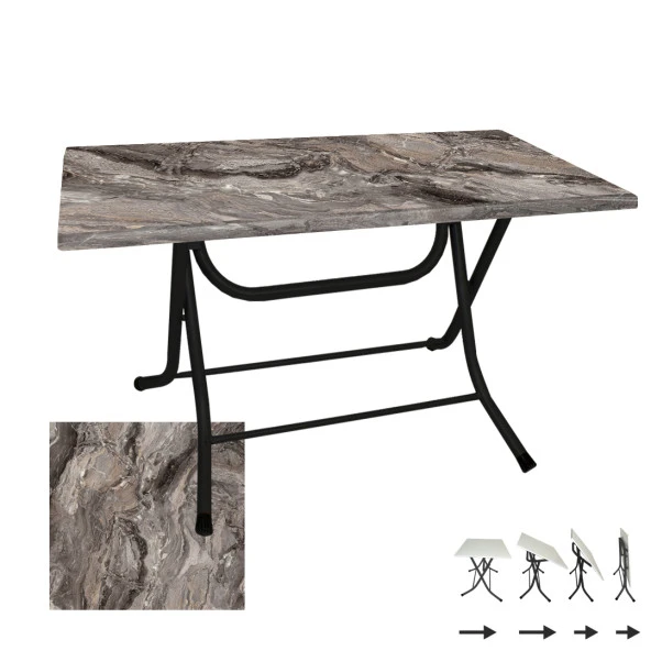 Klasik Katlanır Werzalit Tabla Masa (80x120) - Sydney ürün görseli 1