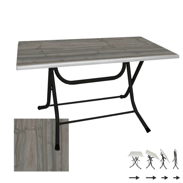 Klasik Katlanır Werzalit Tabla Masa (70X120) - Magma ürün görseli