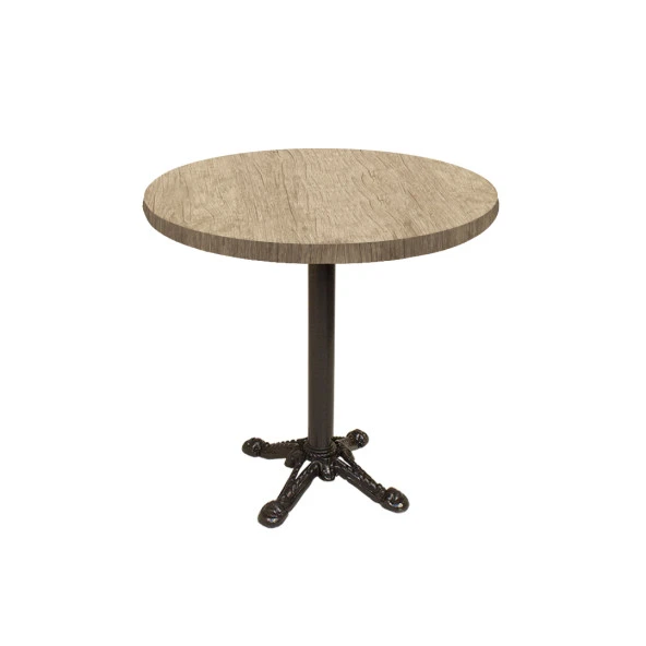 Çipa Laminat Yuvarlak Masa Q70 ESB - Rustic Dark Oak ürün görseli