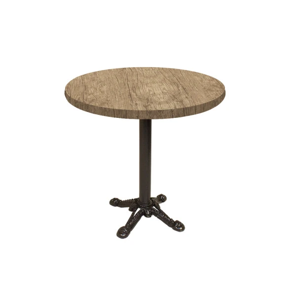 Çipa Laminat Yuvarlak Masa Q60 ESB - Rustic Dark Oak ürün görseli