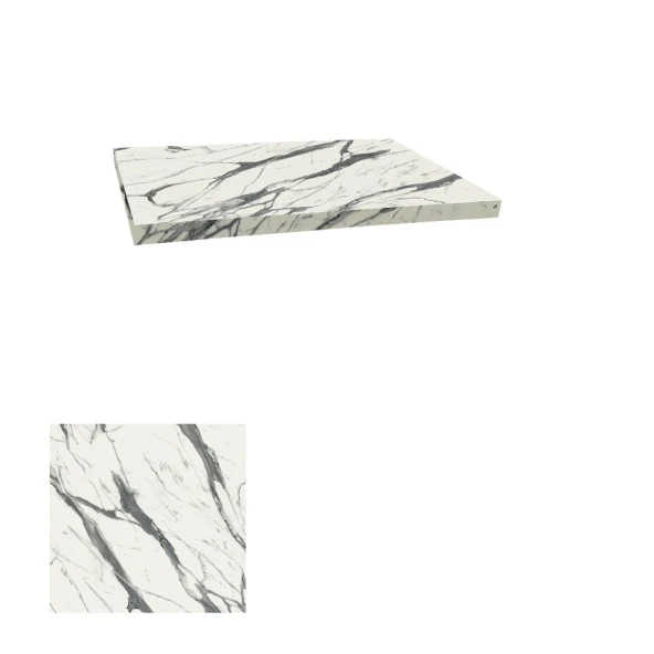 Laminat Masa Tablası (100x100) - Afyon Marble ürün görseli 1