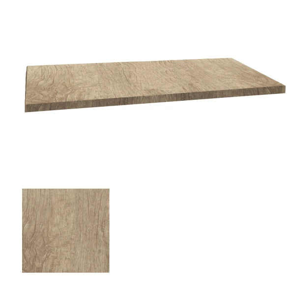 Laminat Masa Tablası (70X120) - Rustic Light Oak