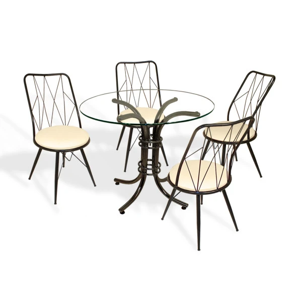 Buket Cam - Royal Masa Takımı - Krem ürün görseli 1