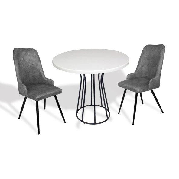 Palermo Werzalit - Çırağan Fiskos Takımı Q80 - Beyaz Füme