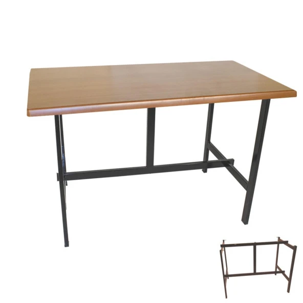 Capella Werzalit Mutfak Masası 70x120 (ESB-SIYAH) - Koyu Ahşap ürün görseli