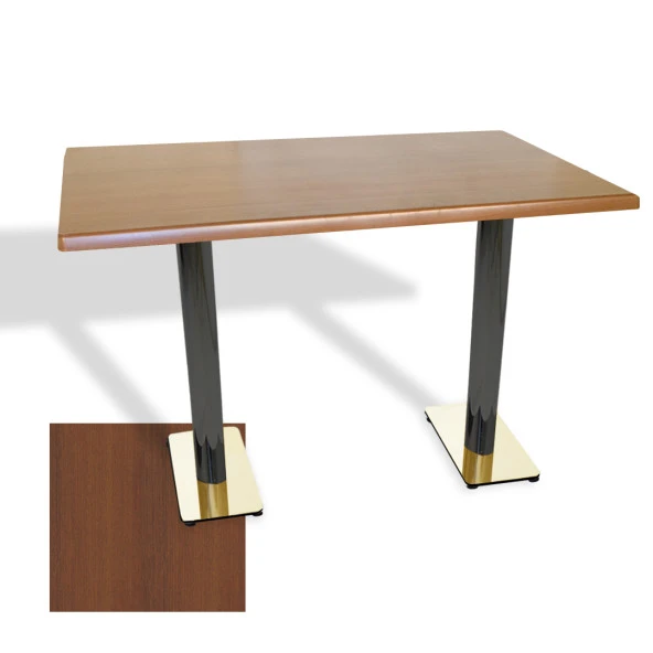 Karanfil Gold Werzalit Masa (80x140) - Koyu Ahşap ürün görseli 1