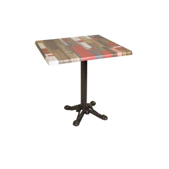 Çipa Werzalit Kare Masa ESB 80X80 - Red Wood ürün görseli