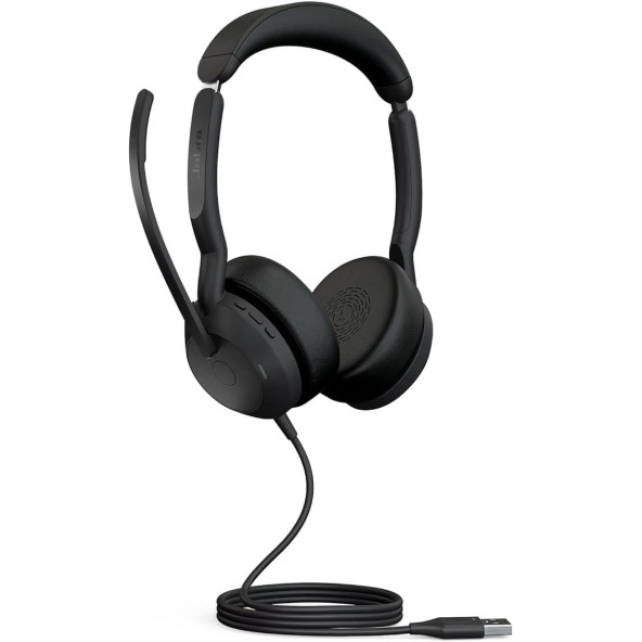 Jabra Evolve2 50 Duo Stereo USB-A UC Çağrı Merkezi Kulaklığı