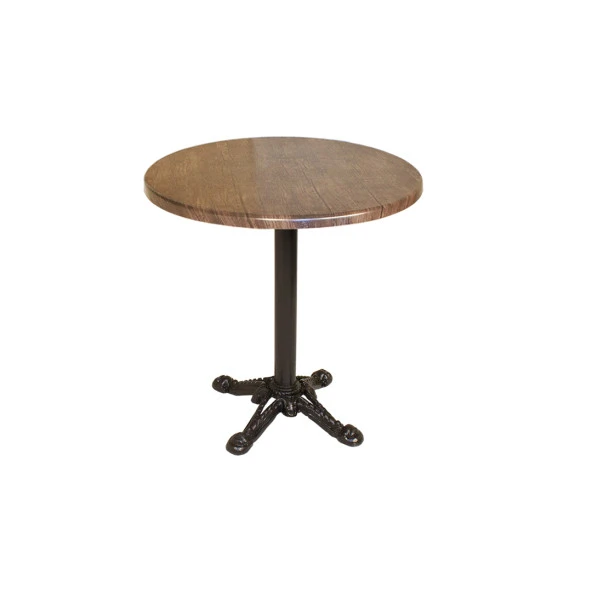 Çipa Werzalit Yuvarlak Masa Q 60cm ESB - Rustik Dark