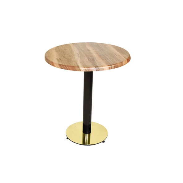Karanfil Werzalit Yuvarlak Gold Masa Q60 - Indiana Wood