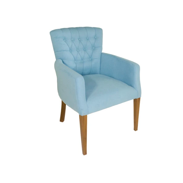 Kapitoneli Berjer - Turkuaz ürün görseli