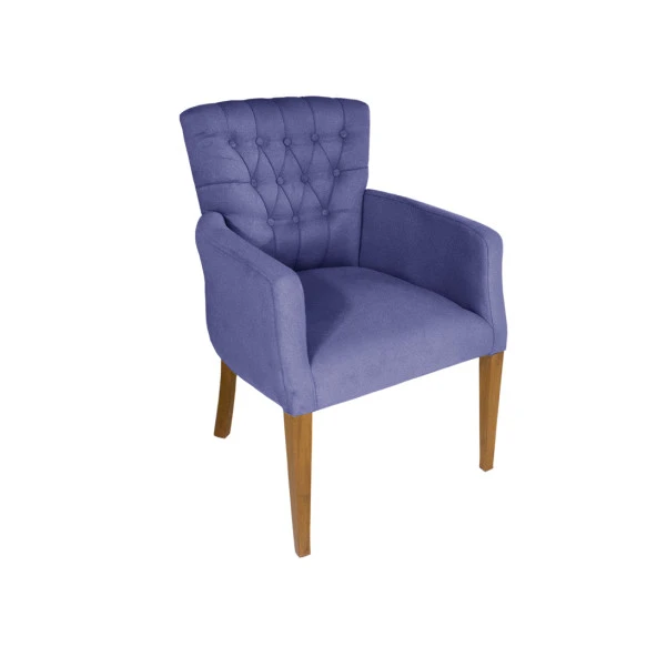 Kapitoneli Berjer - Lacivert ürün görseli