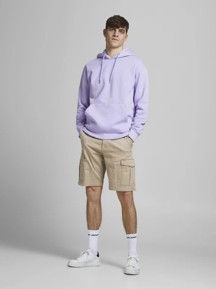 JACK JONES Erkek Kargo Şort 12182555 - 4