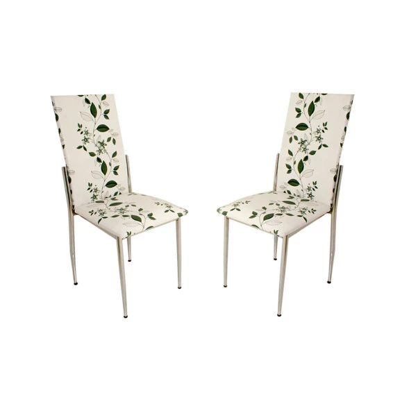 Gözde Sandalye (Deri) (2 Adet ) - Yeşil