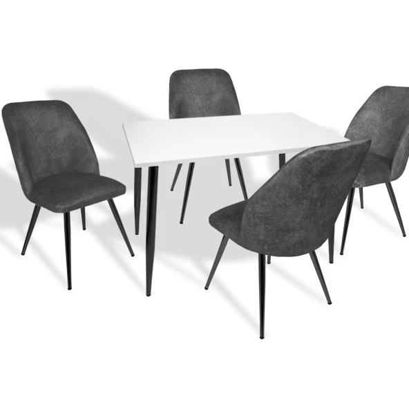 Manolya - Nilüfer ESB Mutfak Masa Takımı - Füme