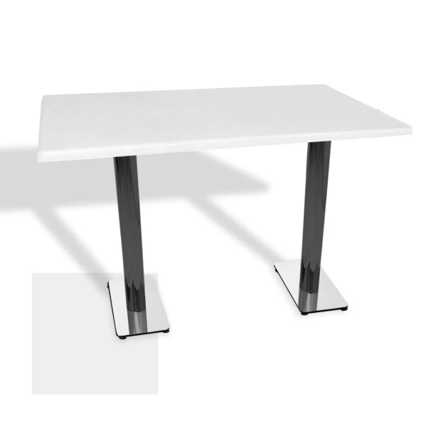 Karanfil Werzalit Masa (70x120) - Beyaz ürün görseli