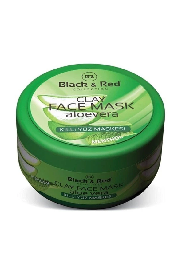 Black Red Killi Yüz Temizleme Maskesi Aloea Veralı 400 G