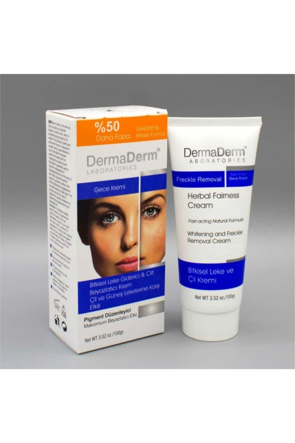 DermaDerm Leke Gece Kremi 100 gr.