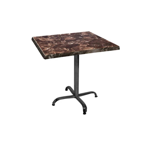 Indigo Werzalit Kare Mutfak Masası 80x80 (ESB-SİYAH) - Karacabey Mermer ürün görseli