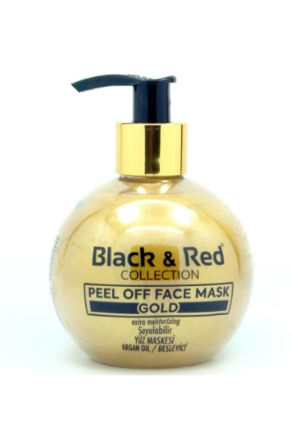 Black Red Soyulabilir Yüz Maskesi Altın Maske 250 Ml