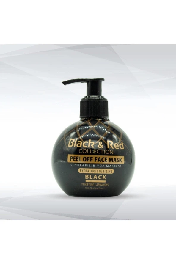 BlackMask Black Red Soyulabilir Siyah Yüz Maskesi 250 ml