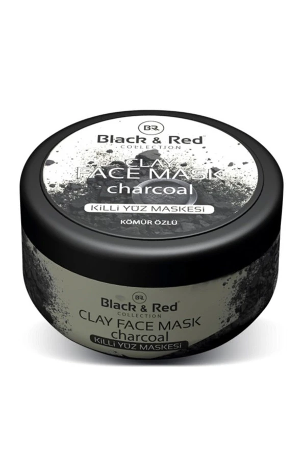 Black Red Red Killi Kömür Özlü Yüz Maskesi 400gr