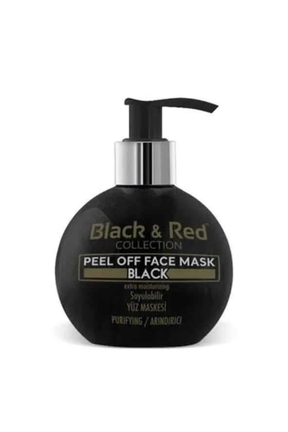 BlackMask Black Red Soyulabilir Siyah Yüz Maskesi 250 ml - 2