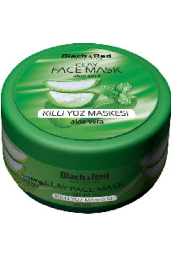 Black Red Killi Yüz Maskesi Aloe Vera Özlü 400 gr