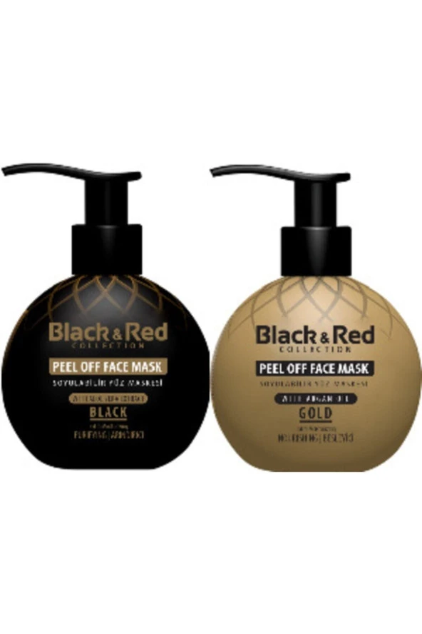 Black Red Siyah Noktalara Karşı Soyulabilir Yüz Maskeleri  250 ml