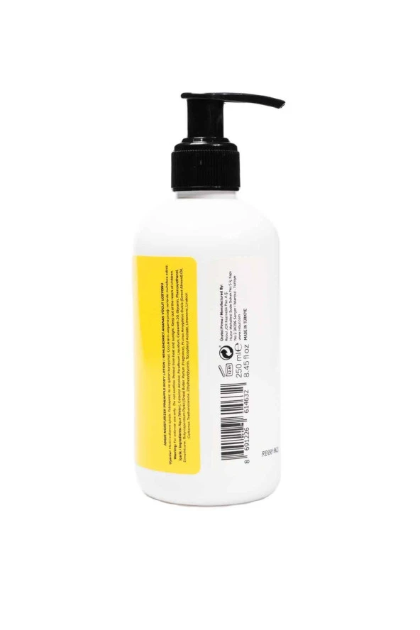 Angie Meyveler Kadın Pineapple Vücut Losyonu - 250ml - 2