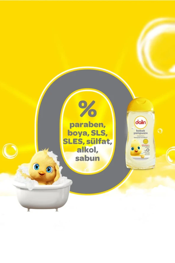 Dalin Klasik Şampuan 200 ml ve 100 ml İkili Set - 4
