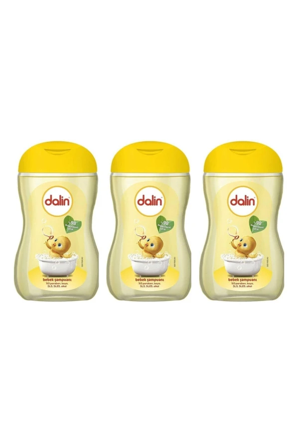 Dalin Bebek Şampuanı 100 Ml 8690605061074 (3 Adet)