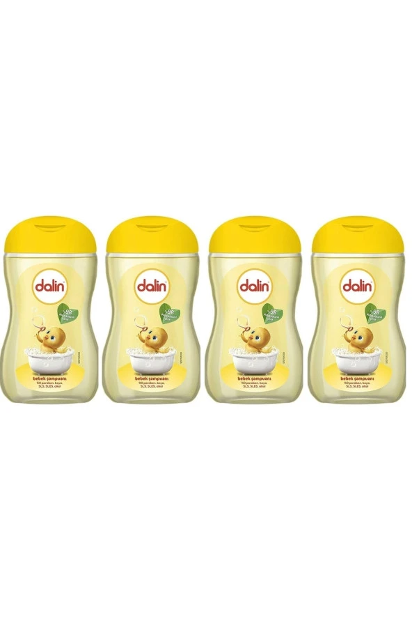 Dalin Bebek Şampuanı 100 ml 8690605061074 (4 Adet)