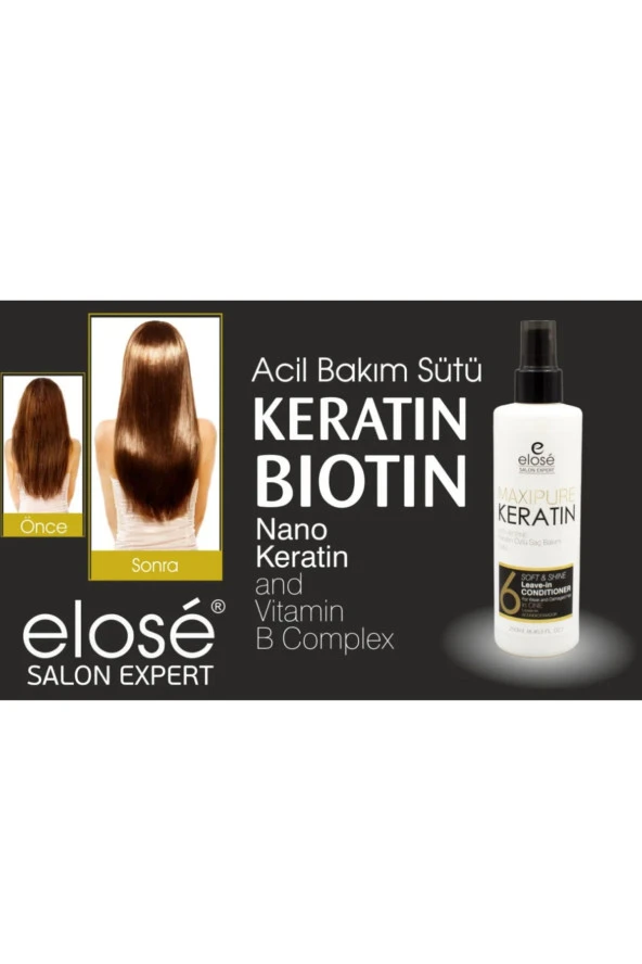 Elose Keratin Saç Bakım Sütü 250 Ml